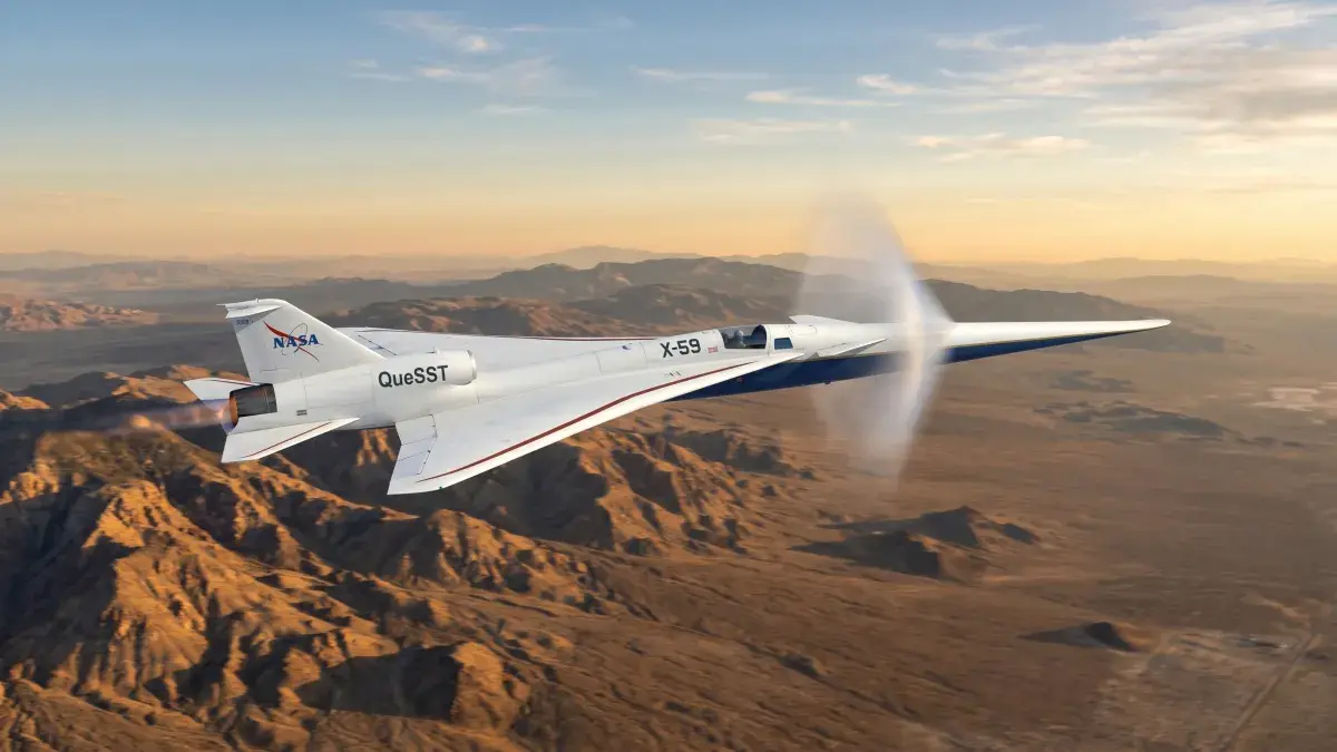 Quiet Boom: NASA's Windowless X-59 Jet Just Broke the Sound Barrier — and Maybe a 53-Year-Old Ban